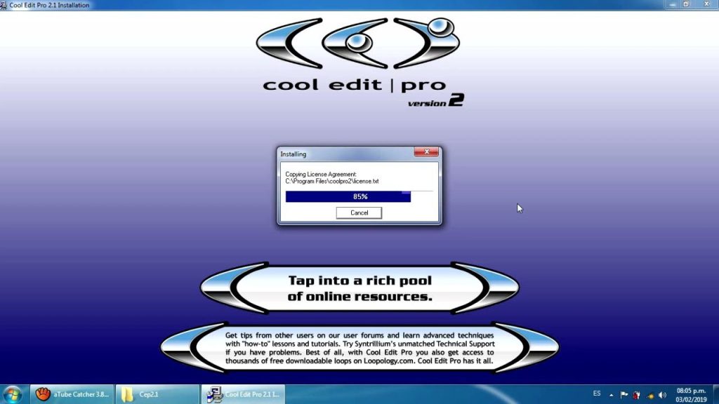 Download Cool Edit Pro 2.1 for free on Mediafire