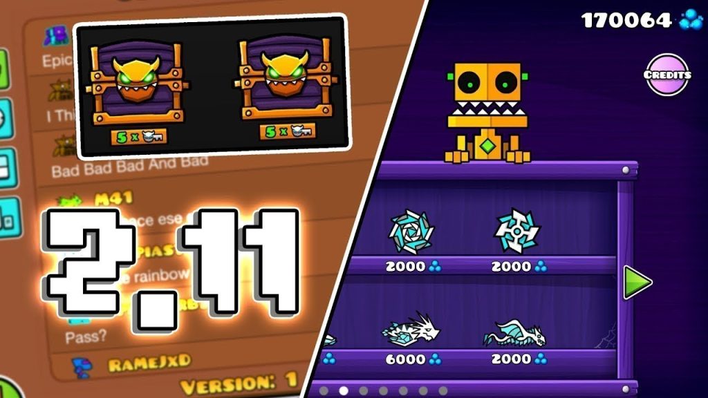 Download Geometry Dash 2.11 for Free from Mediafire