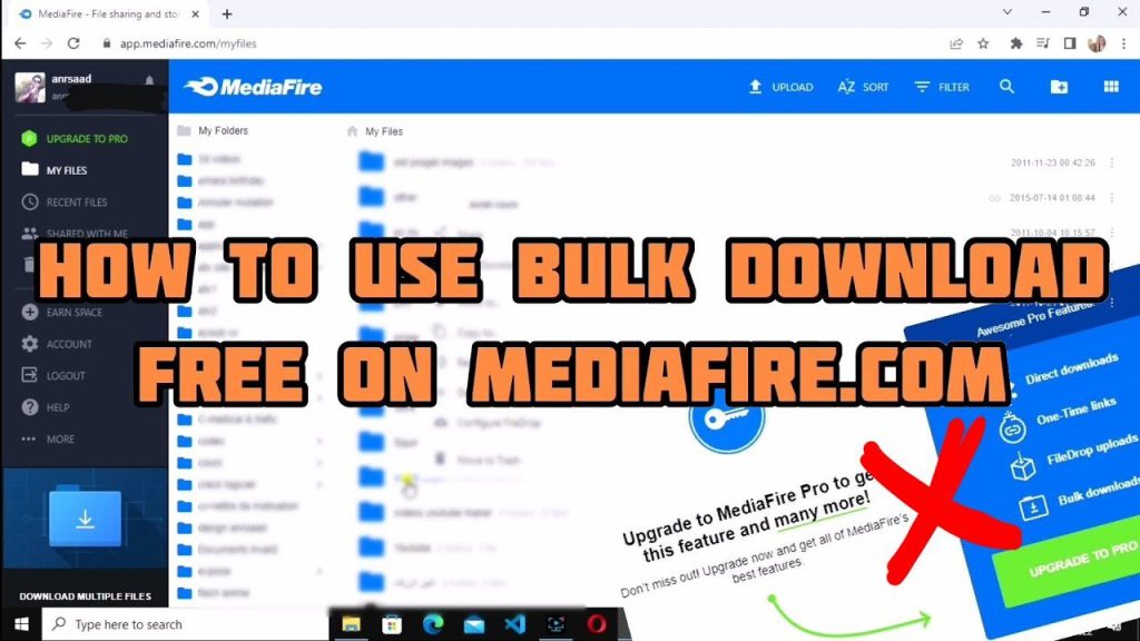 Mediafire-Bulk-Download-Folder