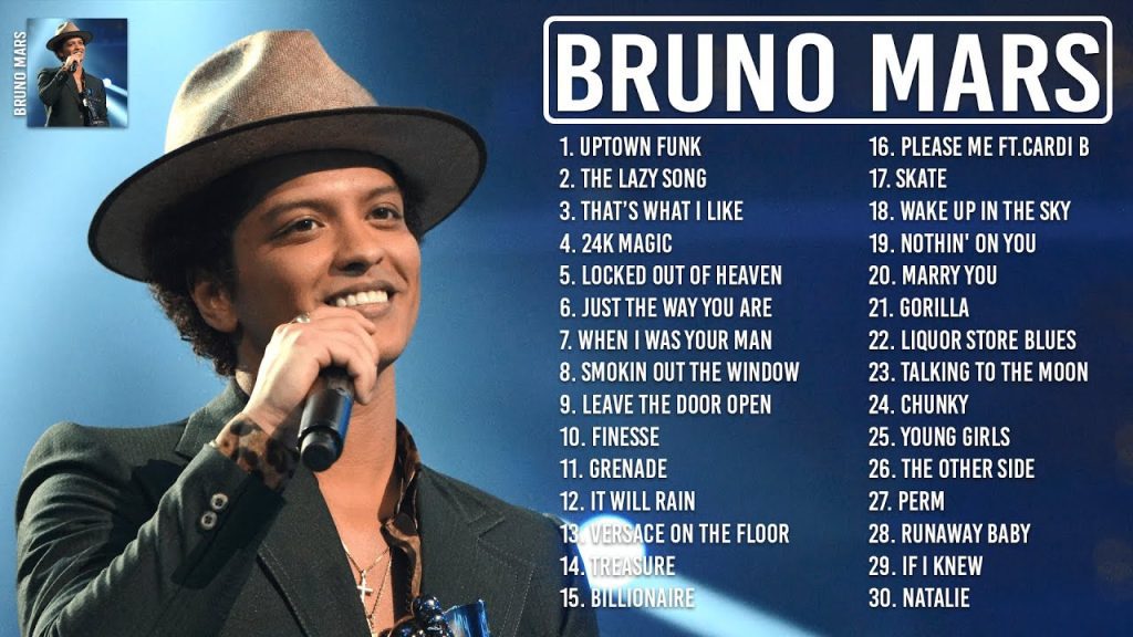 Download Bruno Mars’ Greatest Hits for Free on Mediafire