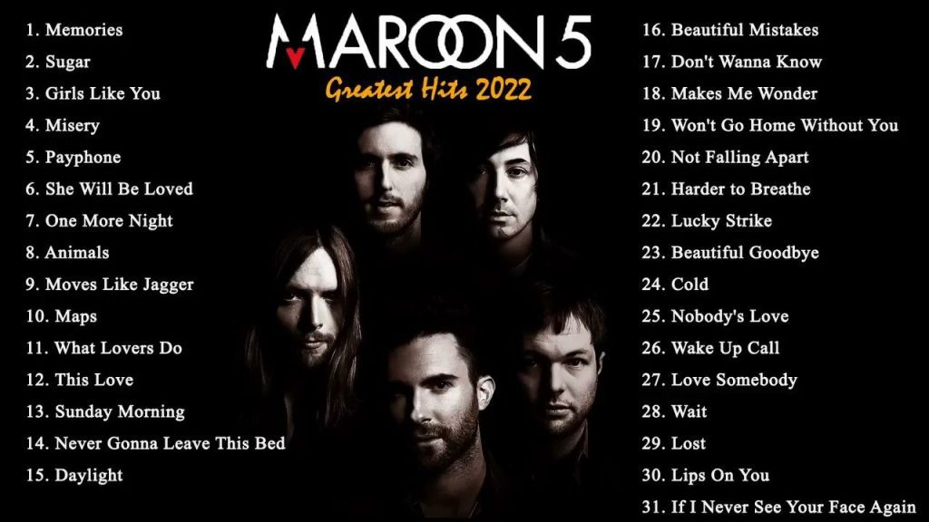 Download Maroon 5 Albums for Free on Mediafire – Complete Discography
