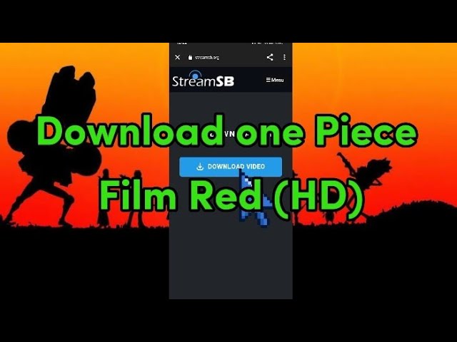 Download the One Piece Red movie from Mediafire