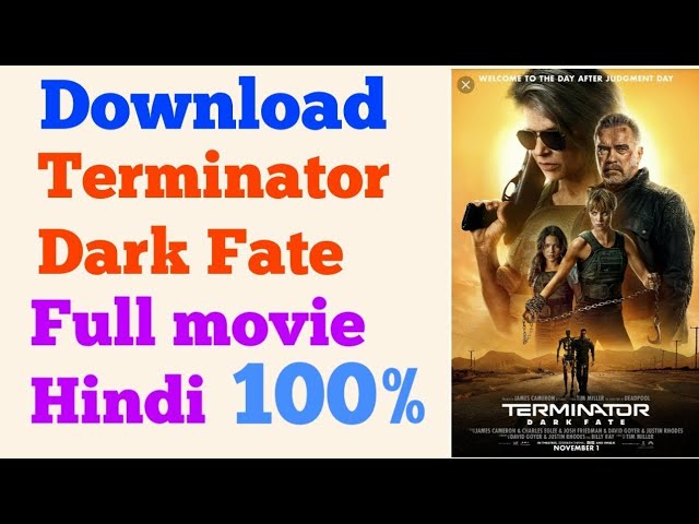 Download the Terminator Dark Fate Stream movie from Mediafire