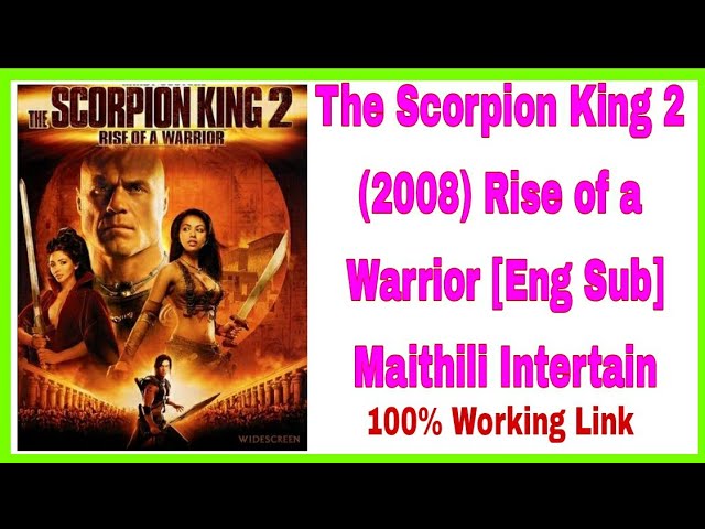 Download the The Scorpion King English movie from Mediafire