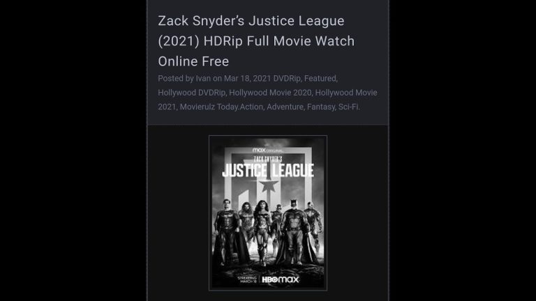 Download the Watch Justice League Free Online movie from Mediafire