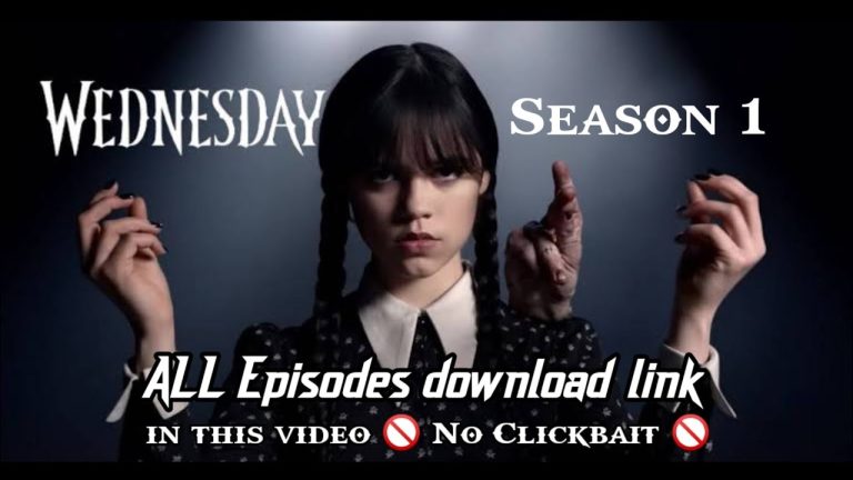 Download the Wednesday How Many Seasons series from Mediafire