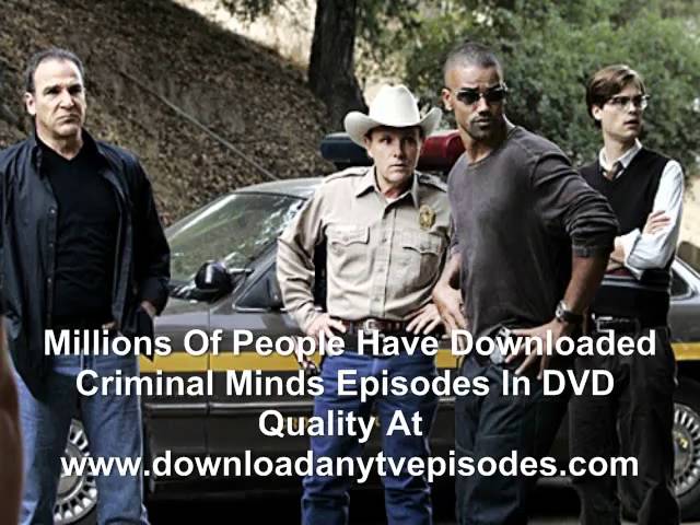 Download the Where To Watch Criminal Minds series from Mediafire