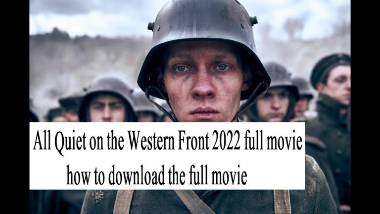 Download the Where Can I See All Quiet On The Western Front movie from Mediafire