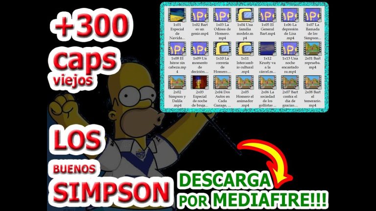 Download the Season Of The Simpsons series from Mediafire