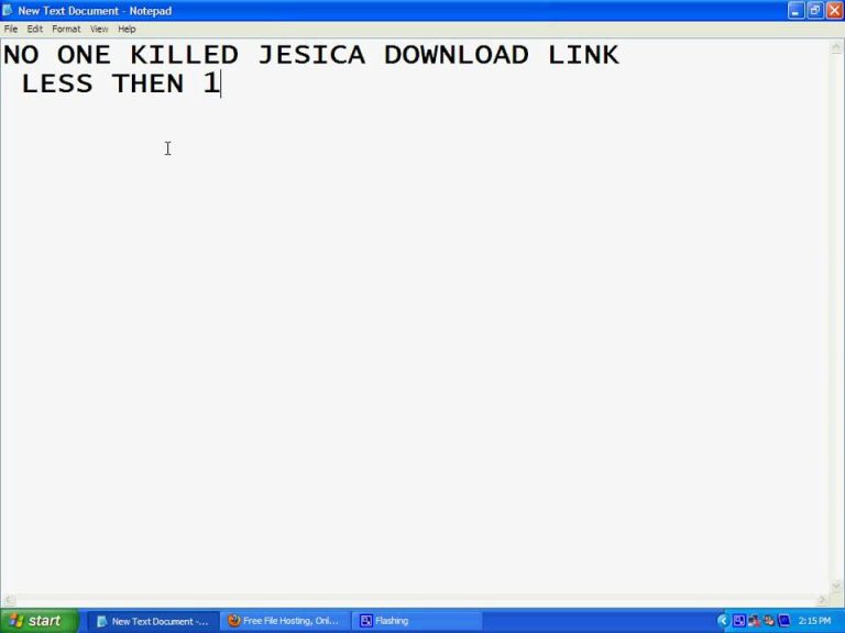 Download No One Killed Jessica Movie